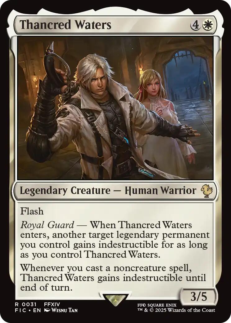 Thancred Waters (Surge Foil) [FINAL FANTASY Commander] | Jack's On Queen