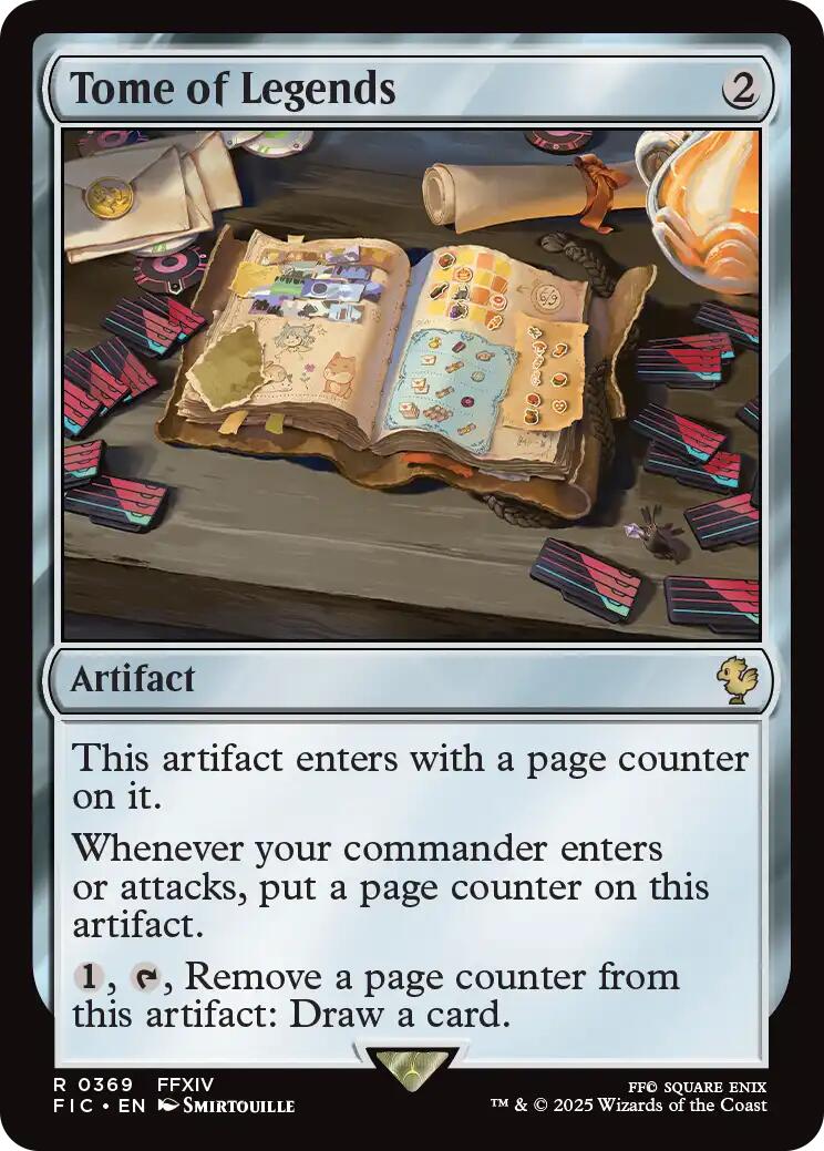 Tome of Legends (Surge Foil) [FINAL FANTASY Commander] | Jack's On Queen