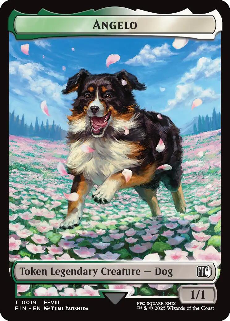 Angelo // Darkstar Double-Sided Token [FINAL FANTASY Tokens] | Jack's On Queen