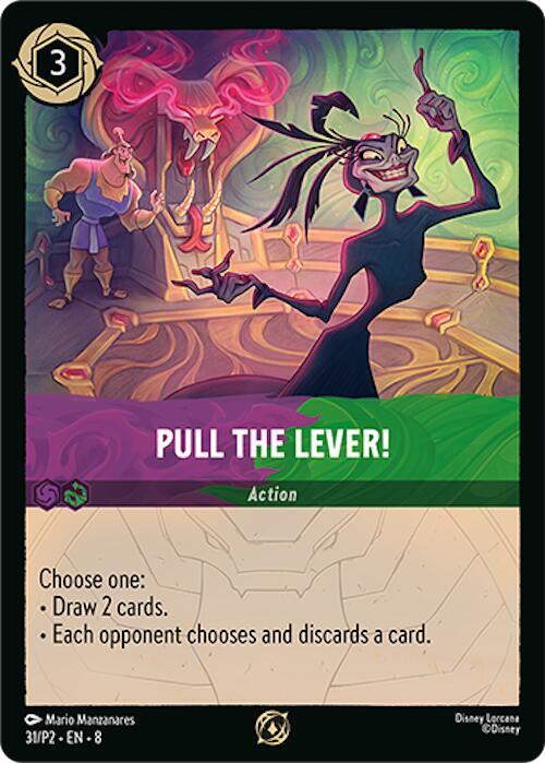 Pull the Lever! (31) [Disney Lorcana Promo Cards] | Jack's On Queen