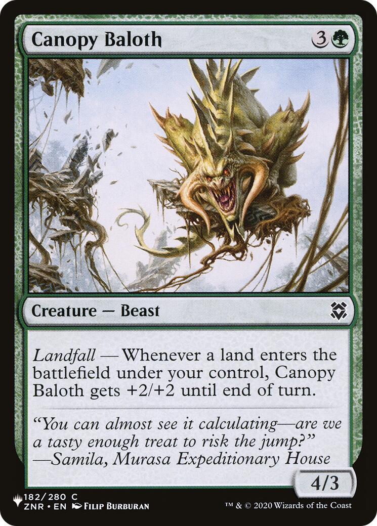 Canopy Baloth [The List] | Jack's On Queen