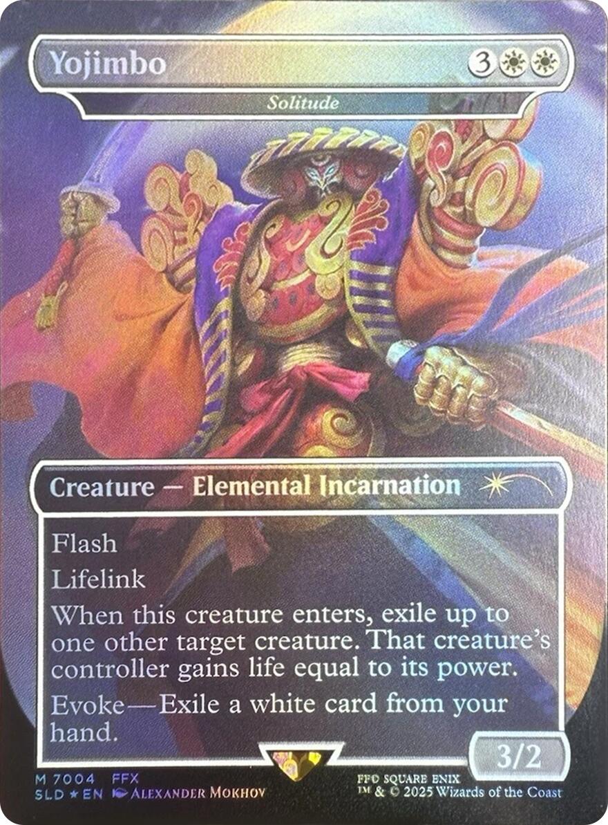 Yojimbo - Solitude (Rainbow Foil) [Secret Lair Drop Series] | Jack's On Queen