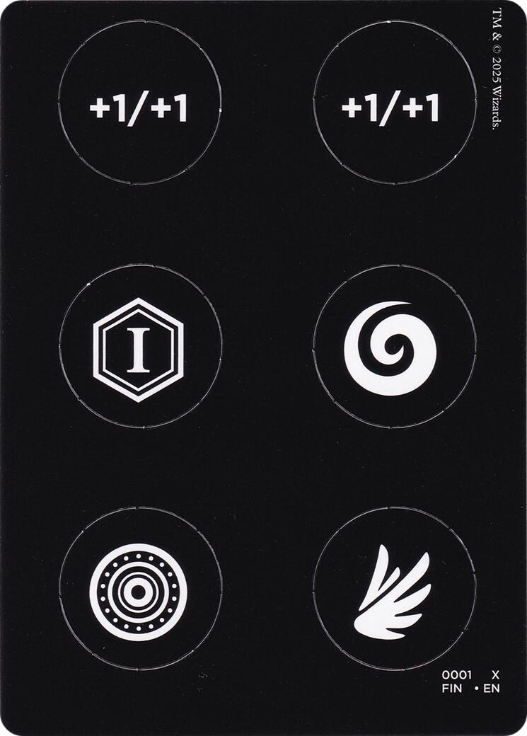 Punch Card Token (0001 // 0002) [FINAL FANTASY Tokens] | Jack's On Queen