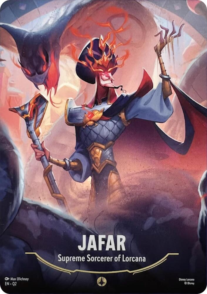 Jafar - Supreme Sorcerer of Lorcana (Oversized) [Illumineer's Quest: Palace Heist] | Jack's On Queen