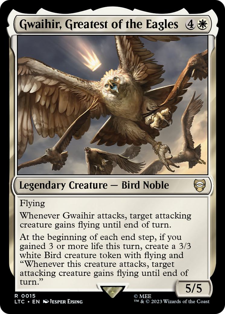 Gwaihir, Greatest of the Eagles [The Lord of the Rings: Tales of Middle-Earth Commander] | Jack's On Queen