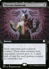 Phyresis Outbreak (Extended Art) [Phyrexia: All Will Be One Commander] | Jack's On Queen