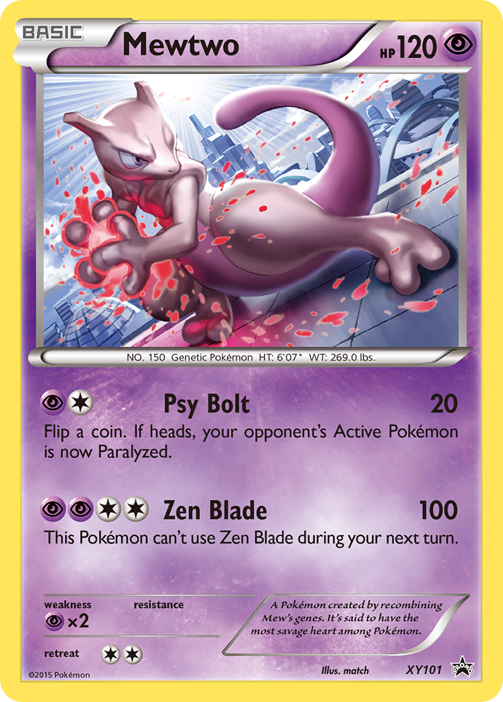 Mewtwo (XY101) [XY: Black Star Promos] | Jack's On Queen