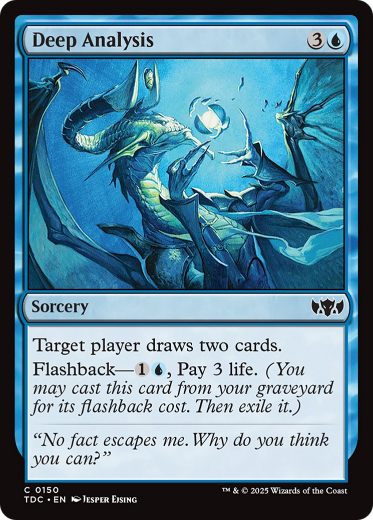 Deep Analysis [Tarkir: Dragonstorm Commander] | Jack's On Queen