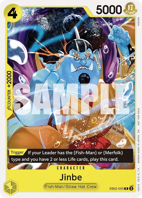 Jinbe (Tournament Pack 2025 Vol. 3) (EB02-055) [One Piece Promotion Cards] | Jack's On Queen