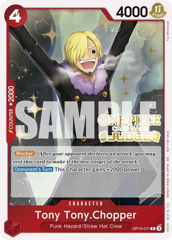 Tony Tony.Chopper (Judge Pack Vol. 6) (OP10-011) [One Piece Promotion Cards] | Jack's On Queen
