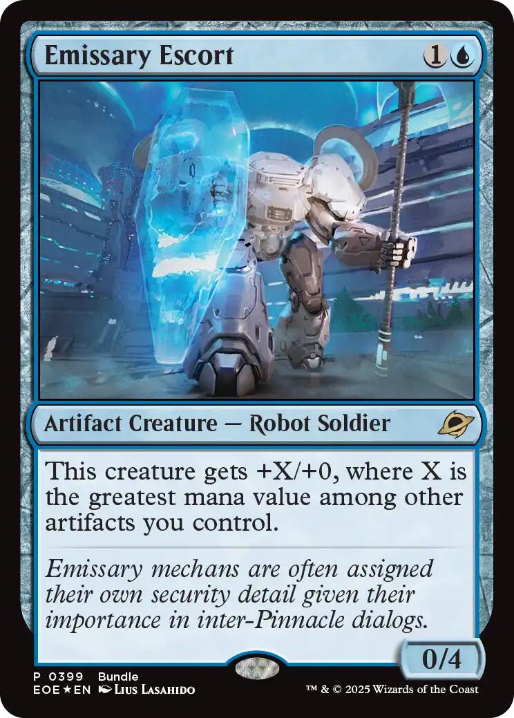 Emissary Escort (Bundle) [Edge of Eternities Promo Pack] | Jack's On Queen