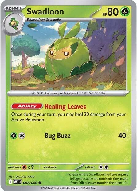 Swadloon (002/086) [Scarlet & Violet: White Flare] | Jack's On Queen