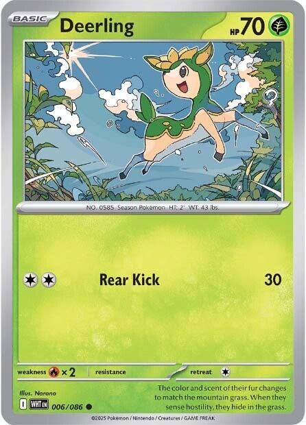 Deerling (006/086) [Scarlet & Violet: White Flare] | Jack's On Queen