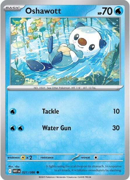Oshawott (021/086) [Scarlet & Violet: White Flare] | Jack's On Queen