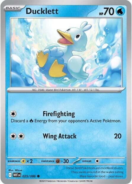 Ducklett (025/086) [Scarlet & Violet: White Flare] | Jack's On Queen