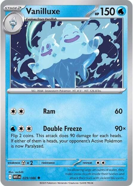 Vanilluxe (029/086) [Scarlet & Violet: White Flare] | Jack's On Queen