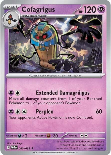 Cofagrigus (040/086) [Scarlet & Violet: White Flare] | Jack's On Queen