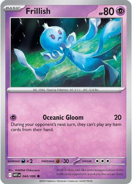 Frillish (044/086) [Scarlet & Violet: White Flare] | Jack's On Queen