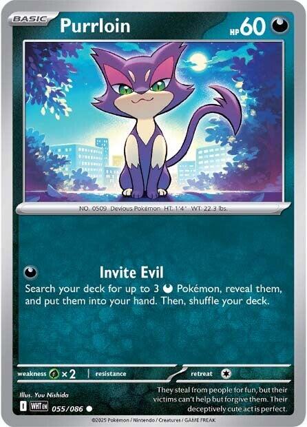 Purrloin (055/086) [Scarlet & Violet: White Flare] | Jack's On Queen