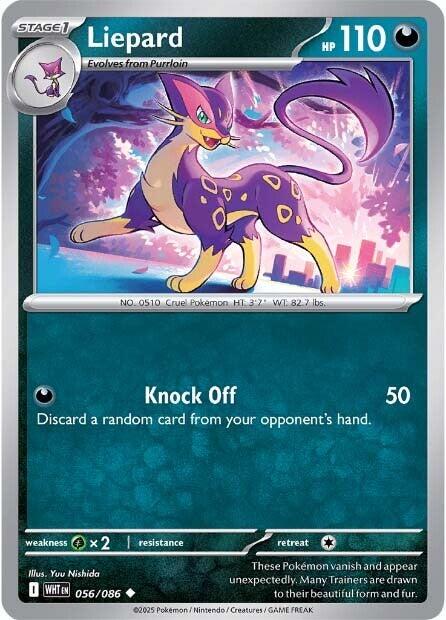 Liepard (056/086) [Scarlet & Violet: White Flare] | Jack's On Queen