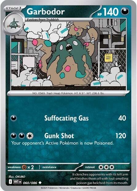 Garbodor (060/086) [Scarlet & Violet: White Flare] | Jack's On Queen