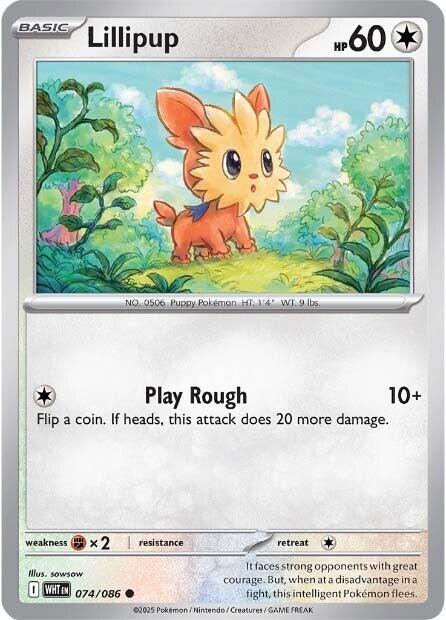 Lillipup (074/086) [Scarlet & Violet: White Flare] | Jack's On Queen