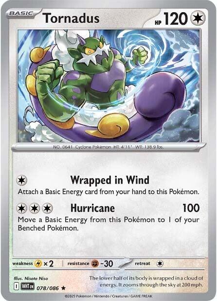 Tornadus (078/086) [Scarlet & Violet: White Flare] | Jack's On Queen