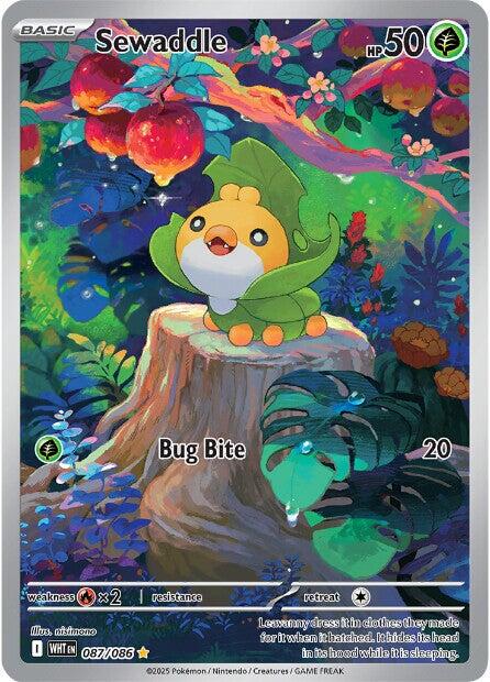 Sewaddle (087/086) [Scarlet & Violet: White Flare] | Jack's On Queen