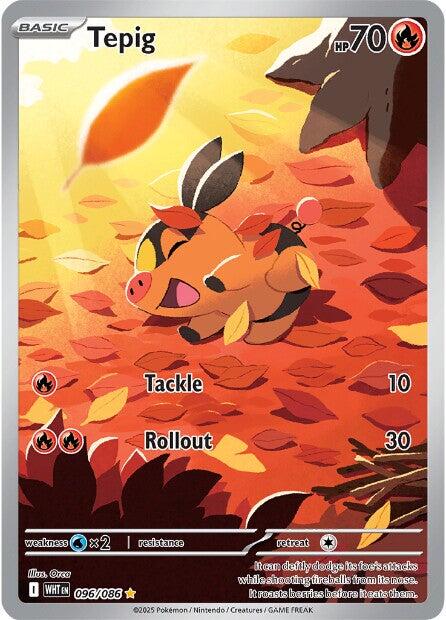 Tepig (096/086) [Scarlet & Violet: White Flare] | Jack's On Queen