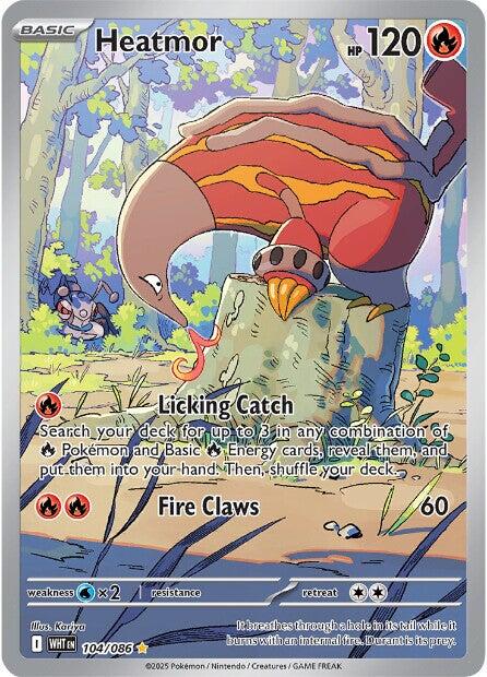 Heatmor (104/086) [Scarlet & Violet: White Flare] | Jack's On Queen