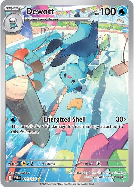 Dewott (106/086) [Scarlet & Violet: White Flare] | Jack's On Queen