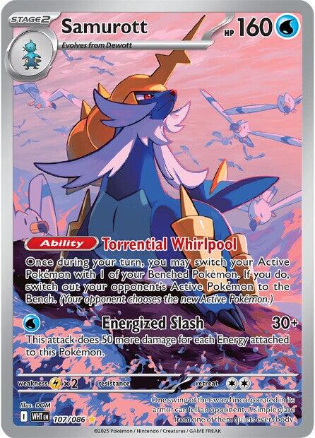 Samurott (107/086) [Scarlet & Violet: White Flare] | Jack's On Queen