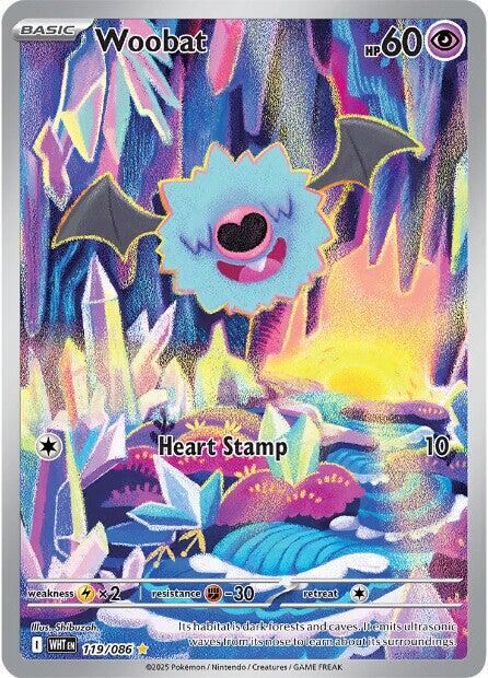 Woobat (119/086) [Scarlet & Violet: White Flare] | Jack's On Queen
