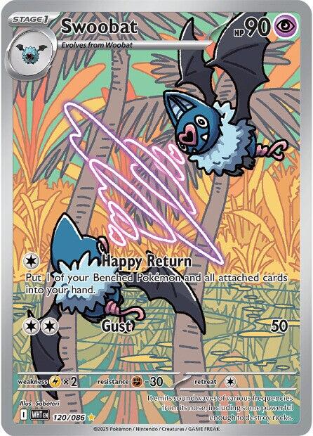Swoobat (120/086) [Scarlet & Violet: White Flare] | Jack's On Queen