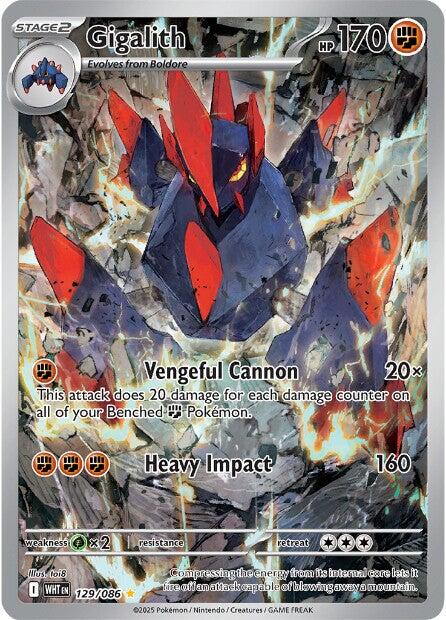 Gigalith (129/086) [Scarlet & Violet: White Flare] | Jack's On Queen