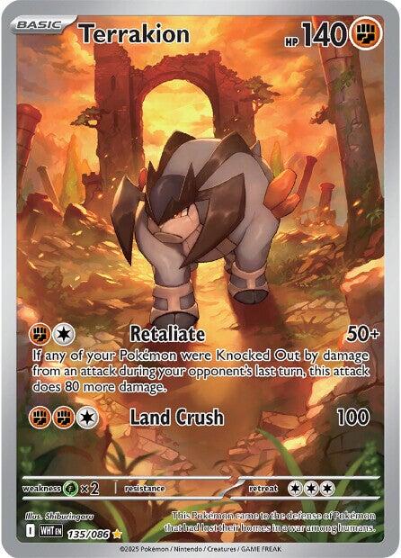 Terrakion (135/086) [Scarlet & Violet: White Flare] | Jack's On Queen