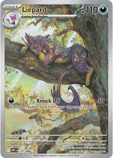 Liepard (137/086) [Scarlet & Violet: White Flare] | Jack's On Queen