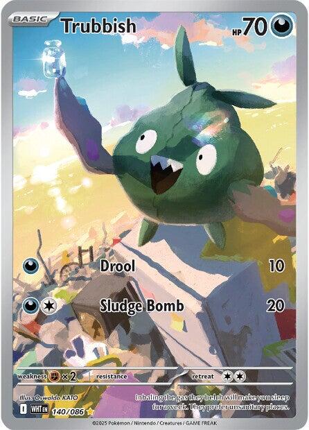Trubbish (140/086) [Scarlet & Violet: White Flare] | Jack's On Queen