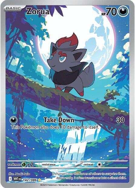 Zorua (142/086) [Scarlet & Violet: White Flare] | Jack's On Queen