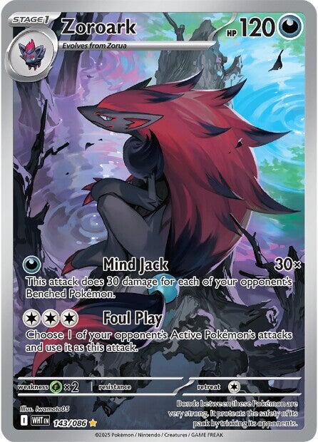 Zoroark (143/086) [Scarlet & Violet: White Flare] | Jack's On Queen