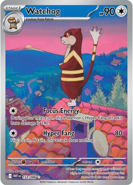 Watchog (153/086) [Scarlet & Violet: White Flare] | Jack's On Queen