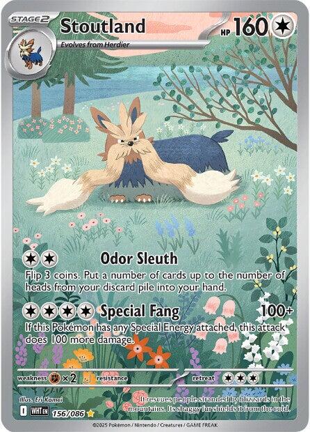 Stoutland (156/086) [Scarlet & Violet: White Flare] | Jack's On Queen