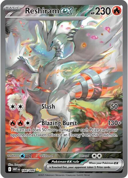Reshiram ex (166/086) [Scarlet & Violet: White Flare] | Jack's On Queen