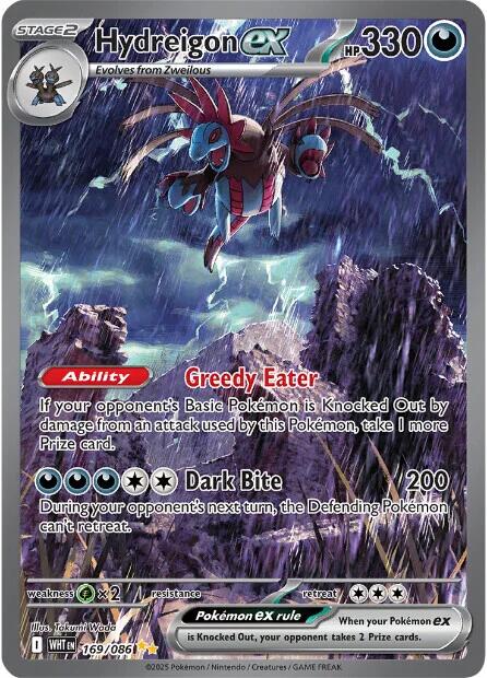 Hydreigon ex (169/086) [Scarlet & Violet: White Flare] | Jack's On Queen