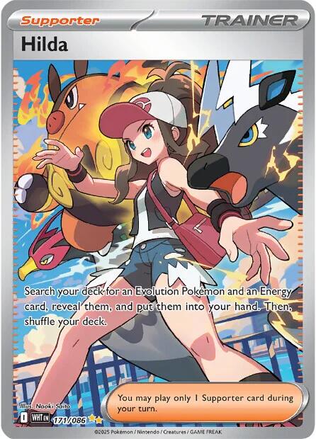 Hilda (171/086) [Scarlet & Violet: White Flare] | Jack's On Queen