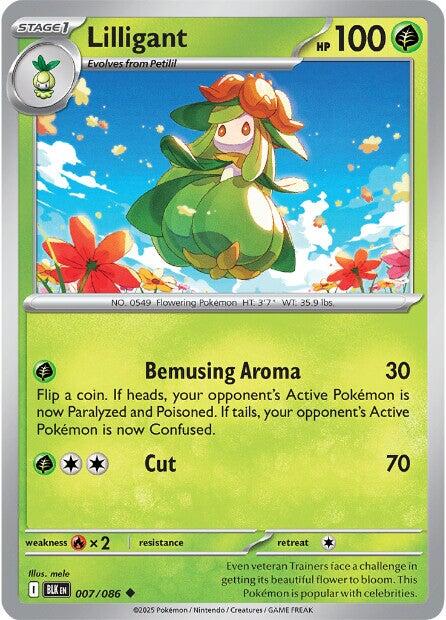 Lilligant (007/086) [Scarlet & Violet: Black Bolt] | Jack's On Queen
