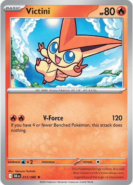 Victini (012/086) [Scarlet & Violet: Black Bolt] | Jack's On Queen