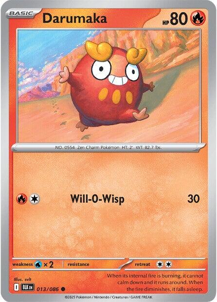 Darumaka (013/086) [Scarlet & Violet: Black Bolt] | Jack's On Queen