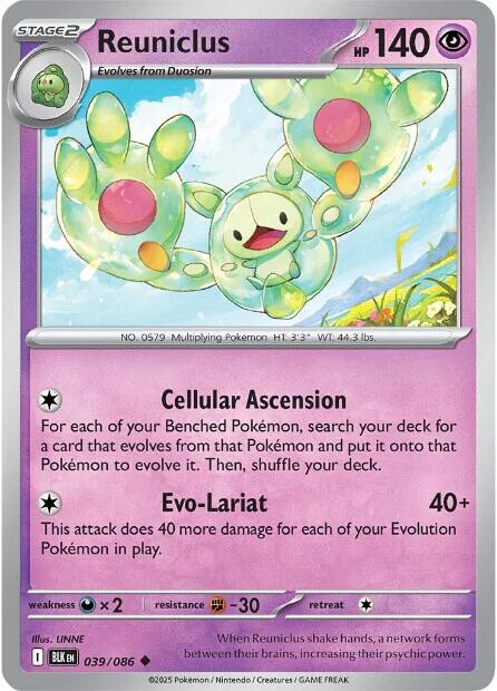 Reuniclus (039/086) [Scarlet & Violet: Black Bolt] | Jack's On Queen