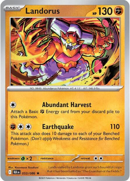 Landorus (053/086) [Scarlet & Violet: Black Bolt] | Jack's On Queen